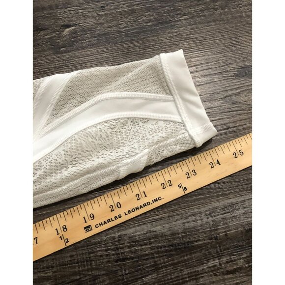 Lululemon Wunder Under High-Rise Tight 25 Lace White Size 4 - Picture 7 of 7